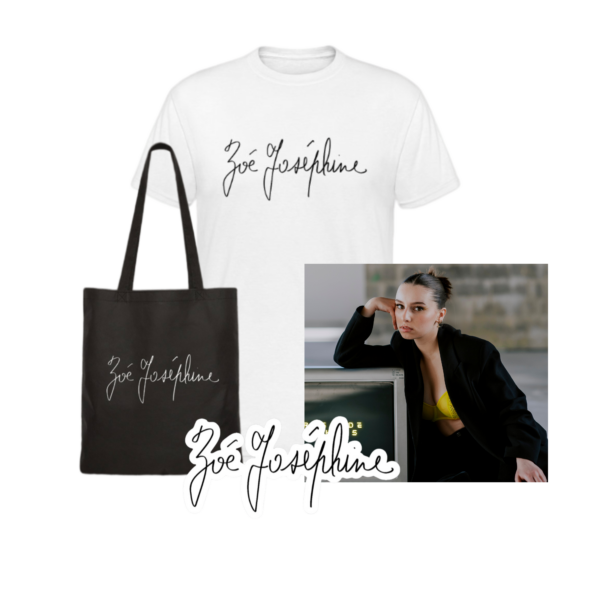 PACK Zoé Joséphine CD + T-shirt + Tote-Bag + Stickers