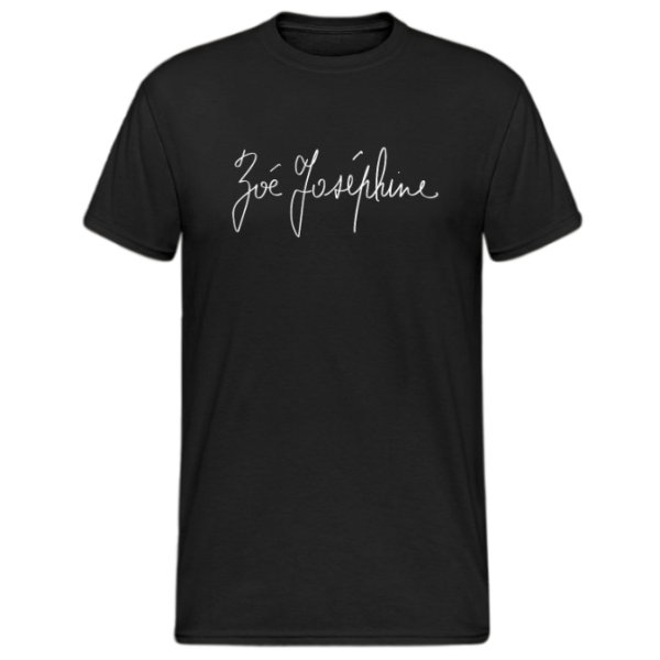 T-shirt noir Zoé Joséphine